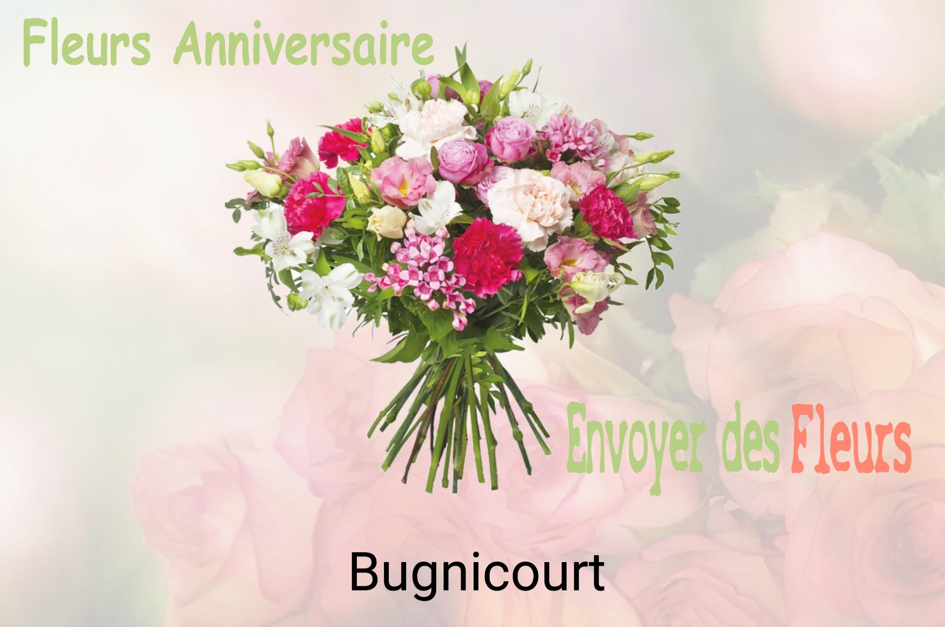 Bouquet de fleurs d’anniversaire livré à Bugnicourt